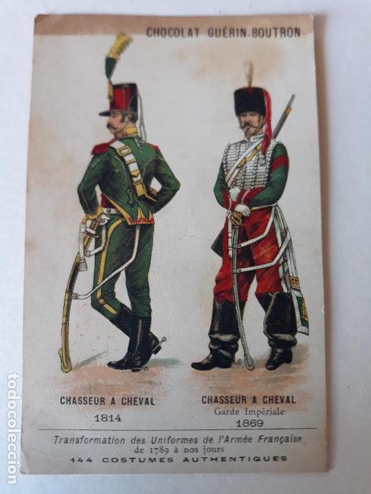 Coleccionismo cromos antiguos: MILITARES CROMO SIGLO XIX - Foto 1