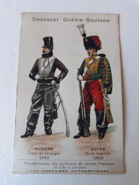 Coleccionismo cromos antiguos: MILITARES CROMO SIGLO XIX - Foto 1