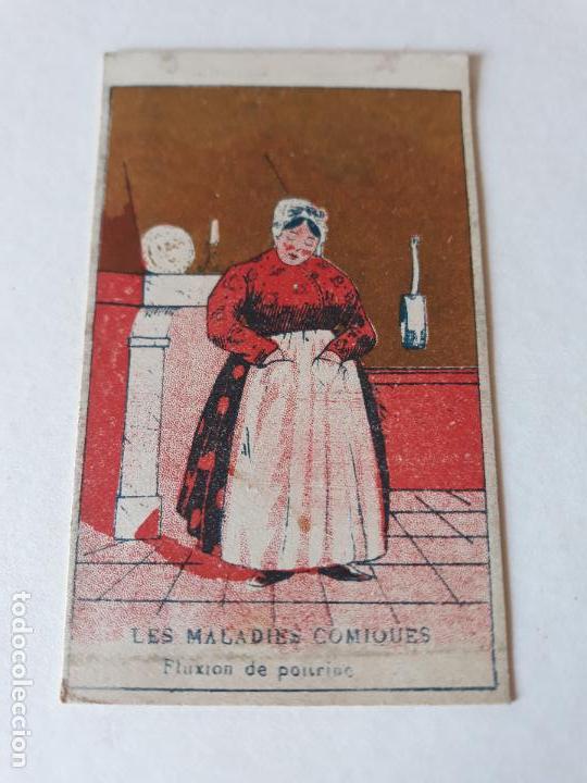 Coleccionismo cromos antiguos: ESCENA COMICA CROMO SIGLO XIX - Foto 1