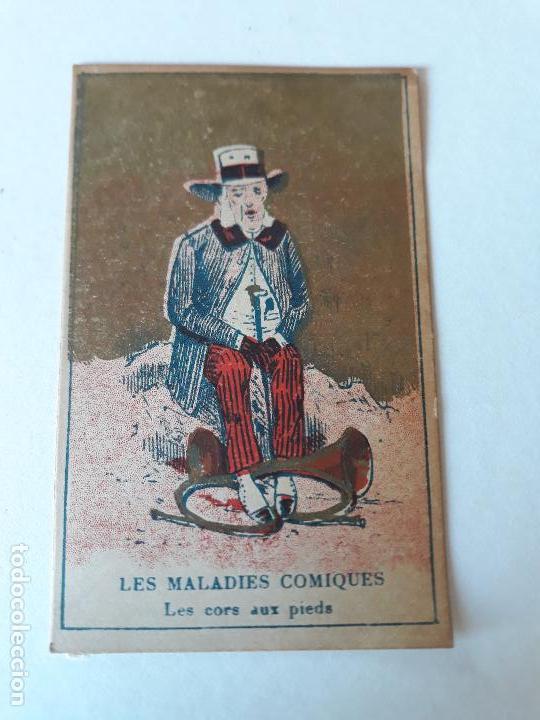 Coleccionismo cromos antiguos: ESCENA COMICA CROMO SIGLO XIX - Foto 1