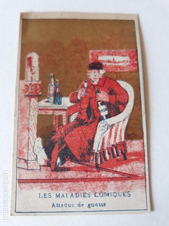 Coleccionismo cromos antiguos: ESCENA COMICA CROMO SIGLO XIX - Foto 1