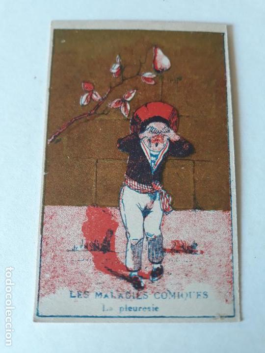 Coleccionismo cromos antiguos: ESCENA COMICA CROMO SIGLO XIX - Foto 1