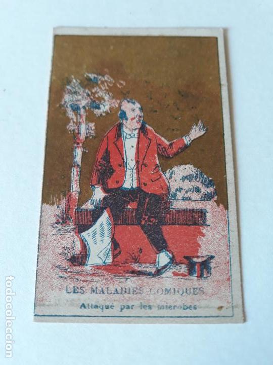 Coleccionismo cromos antiguos: ESCENA COMICA CROMO SIGLO XIX - Foto 1