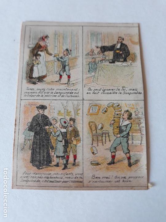 Coleccionismo cromos antiguos: ESCENA COMICA CROMO SIGLO XIX - Foto 1