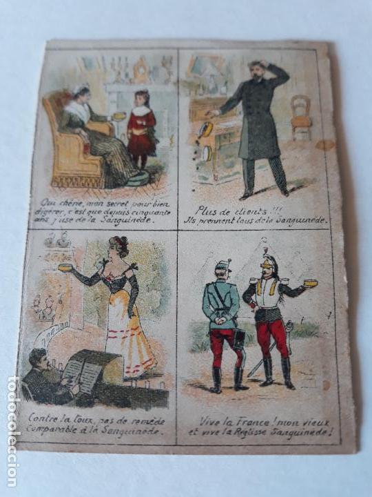 Coleccionismo cromos antiguos: ESCENA COMICA CROMO SIGLO XIX - Foto 1