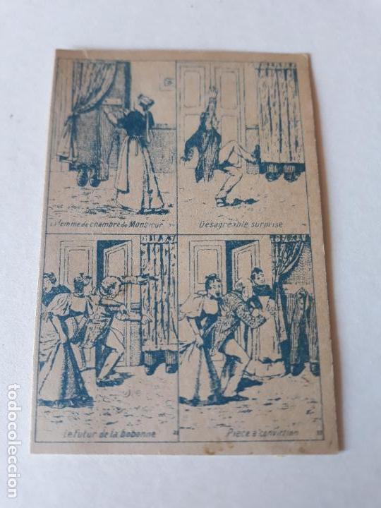 Coleccionismo cromos antiguos: ESCENA COMICA CROMO SIGLO XIX - Foto 1