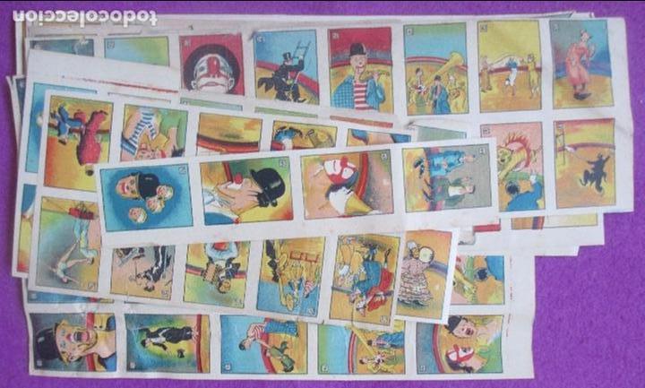 Collectable Antique Stickers: LOTE CROMOS CIRCO, PAYASOS, HAY REPETIDOS, ORIGINAL, VER FOTOS ADICIONALES