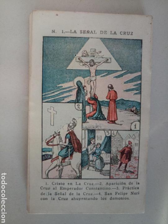 Colecionismo Cromos antigos: colecci&oacute;n completa 65 cromos estampas hist&ograve;ria sagrada sin publicidad de chocolate