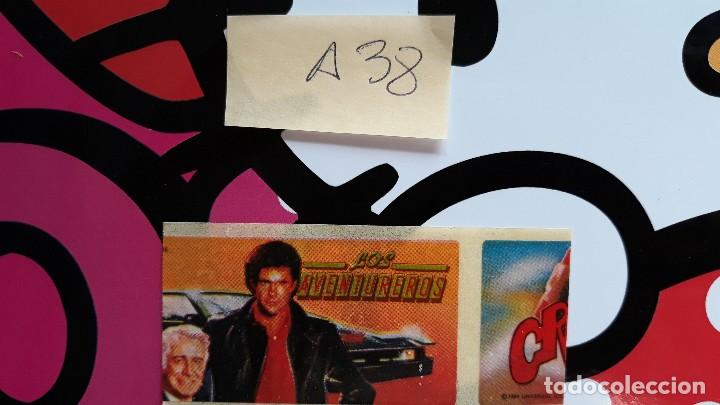 Coleccionismo Cromos antiguos: CROMO CHICLE EL COCHE FANTASTICO Knight Rider DAVID HASSELHOFF