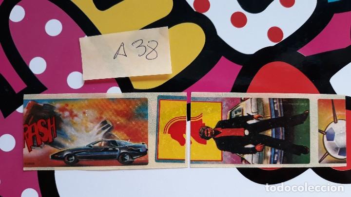 Coleccionismo Cromos antiguos: CROMO CHICLE EL COCHE FANTASTICO Knight Rider DAVID HASSELHOFF