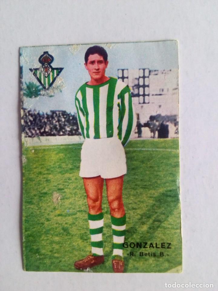 Coleccionismo cromos antiguos: Fher 67-68 gonzalez del betis - Foto 1