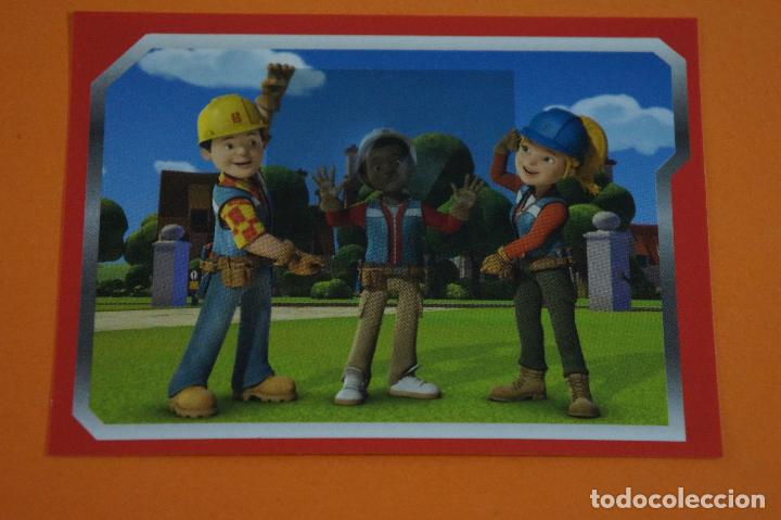 Coleccionismo cromos antiguos: CROMO DE BOB EL CONSTRUCTOR SIN PEGAR N&ordm; 11 A&Ntilde;O 2017 DEL &Aacute;LBUM BOB EL CONSTRUCTOR DE PANINI - Foto 1