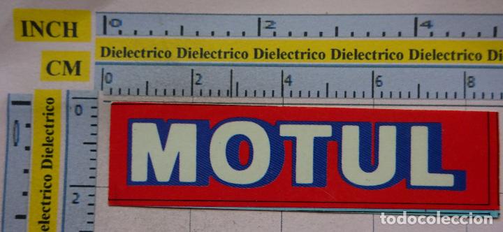 Collectable Antique Stickers: ANTIGUO CROMO CROMITO. COCHES MOTOS. MOTUL ACEITES