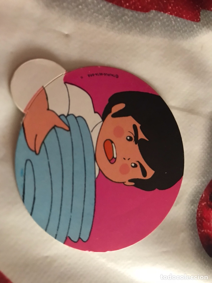 Coleccionismo Cromos antiguos: Danone pegatina marcos