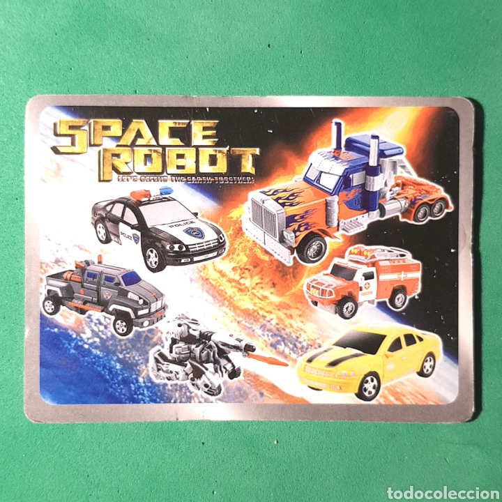 Coleccionismo cromos antiguos: CARTA SPACE ROBOT - Foto 1