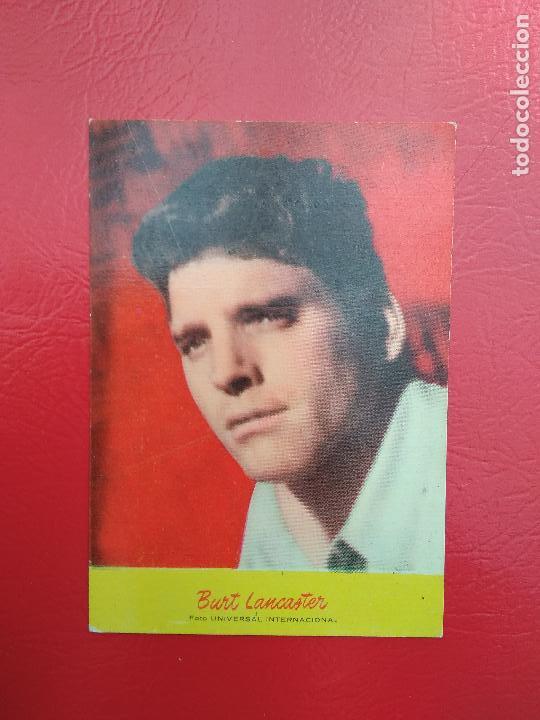 Coleccionismo cromos antiguos: CROMO CINE ACTOR EDITORIAL DESCONOCIDA , BURT LANCASTER - Foto 1
