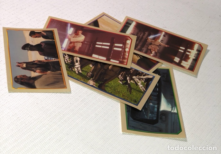 Coleccionismo cromos antiguos: LOTE DE 6 CROMOS - STAR WARS - MERLIN COLLECTIONS - N&ordm;S103 - 72 - 223 - 226 - 183 - 221
