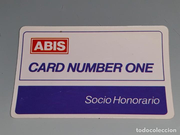Sammeln alte Sammelbilder: ANTIGUO CROMO CHICLES CHEIW PALOTES - CLUB DAMEL TARJETA ABIS SOCIO HONORARIO A&Ntilde;OS 70