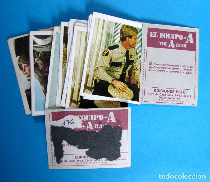 Coleccionismo cromos antiguos: LOTE DE CROMOS. CROMOS SUELTOS; 1,00 &euro;. EQUIPO A. THE A TEAM. EDICIONES ESTE, 1985.