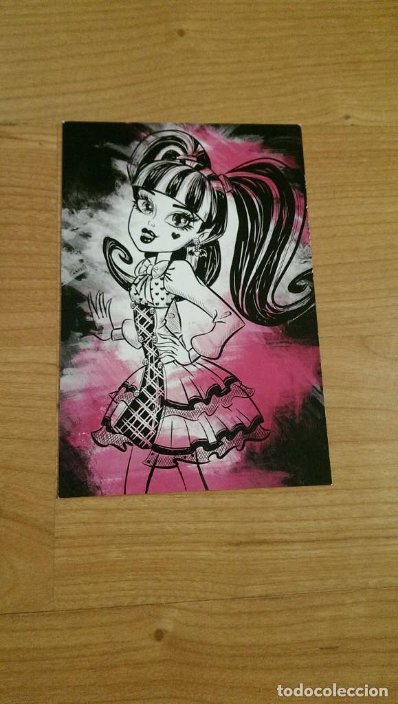 Coleccionismo cromos antiguos: POSTAL MONSTER HIGH N&ordm; 86 DRACULAURA - Foto 1