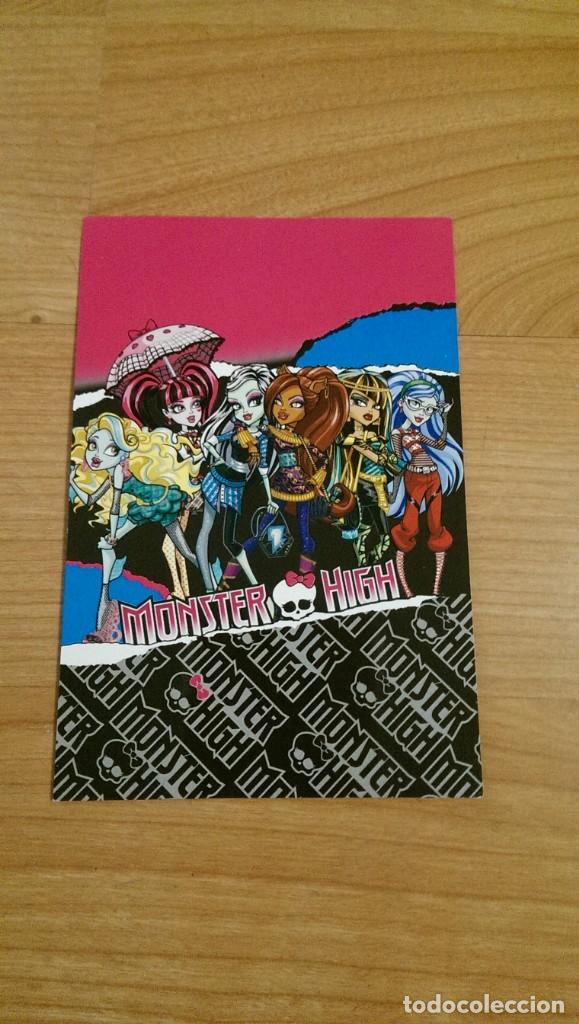 Coleccionismo cromos antiguos: POSTAL MONSTER HIGH N&ordm; 107 - Foto 1