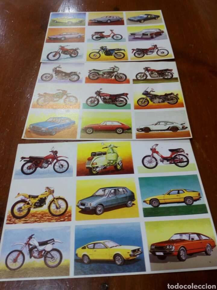Coleccionismo cromos antiguos: Maga- l&aacute;minas 9 cromos, a todo gas