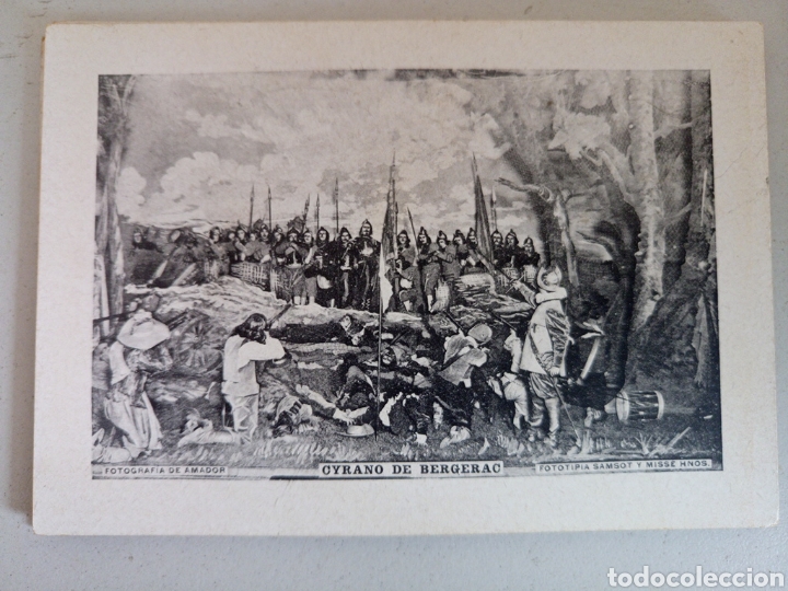 Coleccionismo Cromos antiguos: 9 Antiguos cromos chocolates La Palma teatro Cleopatra Cyrano de Bergerac Napoleon