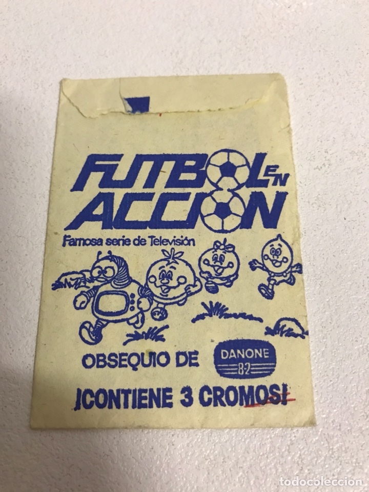 Coleccionismo cromos antiguos: Danone sobre f&uacute;tbol - Foto 1