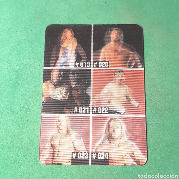 Coleccionismo Cromos antiguos: (C-IVZ.01) CARTA WWE - SMACK DOWN - CHECKLIST #004