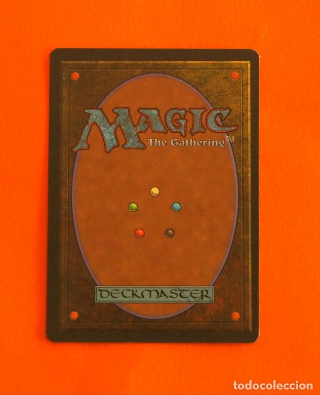 Coleccionismo cromos antiguos: Magic The Gathering - C&iacute;rculo de protecci&oacute;n Rojo, Encantamiento - Deckmaster 1995 - Foto 2
