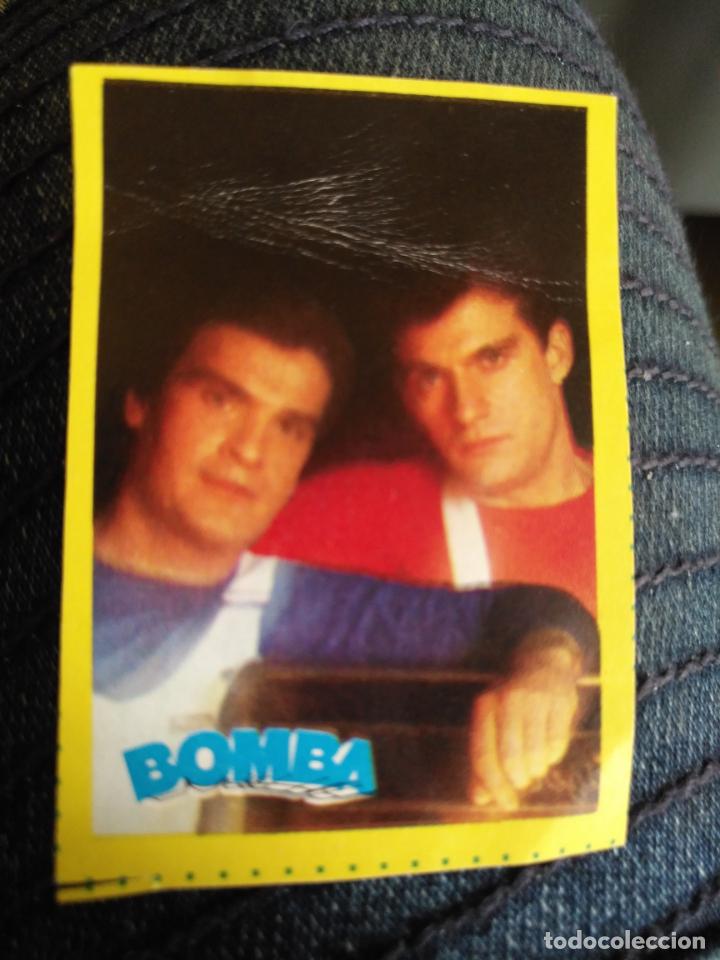 Collectionnisme Cartes &agrave; collectionner anciennes: antiguo cromo recuperado del album coleccionable de la revista bomba famosos - marce y chema