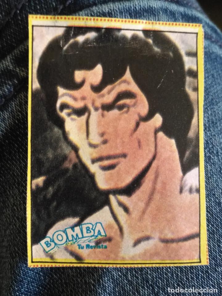 Collectable Antique Stickers: antiguo cromo recuperado del album coleccionable de la revista bomba famosos - tarzan