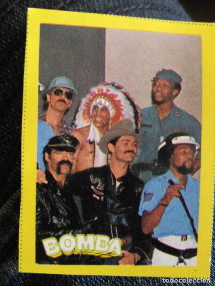 Collectionnisme Cartes &agrave; collectionner anciennes: antiguo cromo recuperado del album coleccionable de la revista bomba famosos - village people