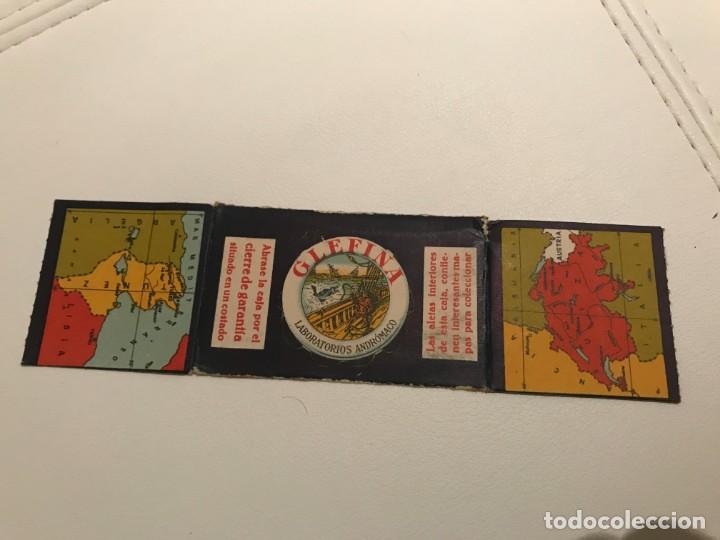 Collezionismo Figurine antiche: COLECCION GLEFINA .MAPAS INSTRUCTIVOS. NUM 44 TUNEZ Y NUM 45 SUIZA