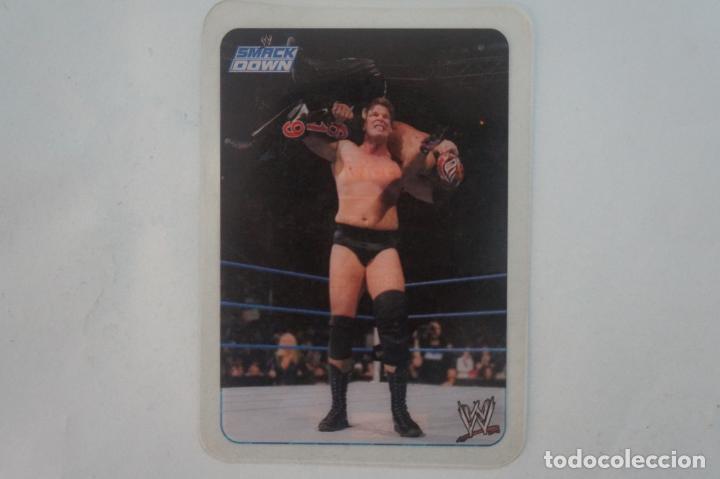 Coleccionismo Cromos antiguos: LAMINCARD DE WWE PRESSING CATCH N&ordm; 114 DEL &Aacute;LBUM WWE COLLECTION NEW EDITION A&Ntilde;O 2007 DE MUNDICROMO
