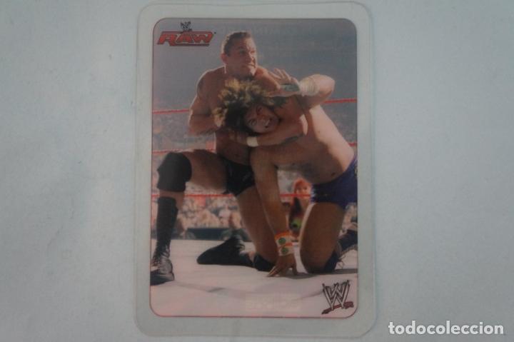 Coleccionismo Cromos antiguos: LAMINCARD DE WWE PRESSING CATCH N&ordm; 118 DEL &Aacute;LBUM WWE COLLECTION NEW EDITION A&Ntilde;O 2007 DE MUNDICROMO