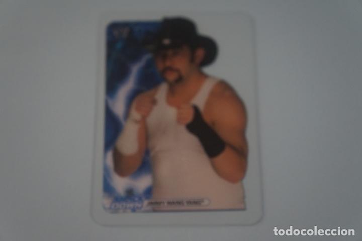 Coleccionismo Cromos antiguos: LAMINCARD DE WWE PRESSING CATCH N&ordm; 15 DEL &Aacute;LBUM WWE COLLECTION A&Ntilde;O 2008 DE MUNDICROMO