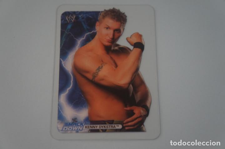 Coleccionismo Cromos antiguos: LAMINCARD DE WWE PRESSING CATCH N&ordm; 19 DEL &Aacute;LBUM WWE COLLECTION A&Ntilde;O 2008 DE MUNDICROMO