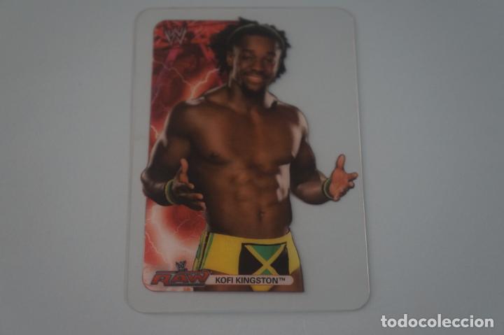 Coleccionismo Cromos antiguos: LAMINCARD DE WWE PRESSING CATCH N&ordm; 53 DEL &Aacute;LBUM WWE COLLECTION A&Ntilde;O 2008 DE MUNDICROMO