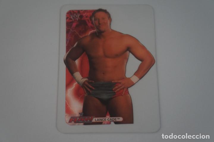 Coleccionismo Cromos antiguos: LAMINCARD DE WWE PRESSING CATCH N&ordm; 54 DEL &Aacute;LBUM WWE COLLECTION A&Ntilde;O 2008 DE MUNDICROMO