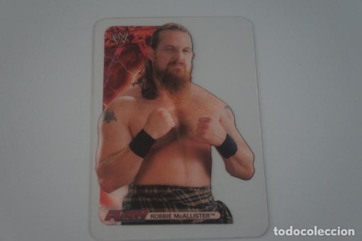 Coleccionismo Cromos antiguos: LAMINCARD DE WWE PRESSING CATCH N&ordm; 62 DEL &Aacute;LBUM WWE COLLECTION A&Ntilde;O 2008 DE MUNDICROMO