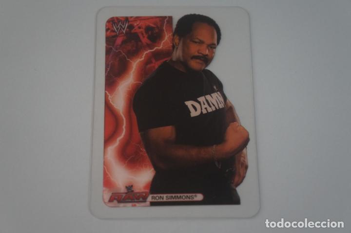 Coleccionismo Cromos antiguos: LAMINCARD DE WWE PRESSING CATCH N&ordm; 63 DEL &Aacute;LBUM WWE COLLECTION A&Ntilde;O 2008 DE MUNDICROMO