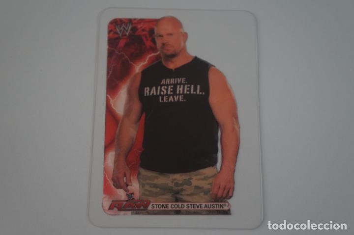 Coleccionismo Cromos antiguos: LAMINCARD DE WWE PRESSING CATCH N&ordm; 69 DEL &Aacute;LBUM WWE COLLECTION A&Ntilde;O 2008 DE MUNDICROMO