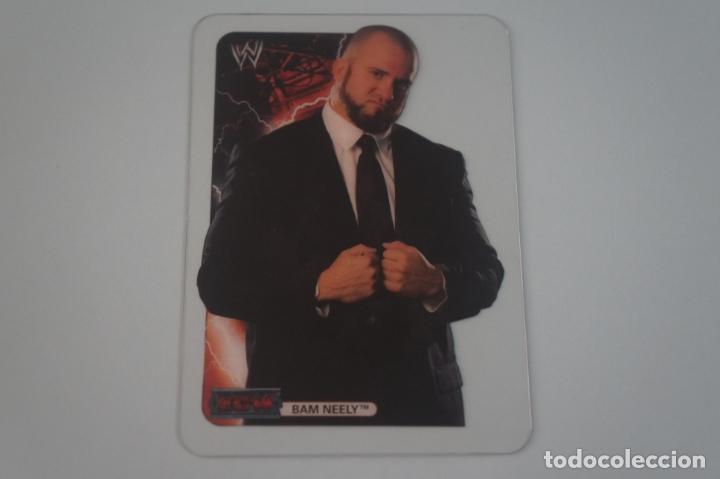 Coleccionismo Cromos antiguos: LAMINCARD DE WWE PRESSING CATCH N&ordm; 82 DEL &Aacute;LBUM WWE COLLECTION A&Ntilde;O 2008 DE MUNDICROMO