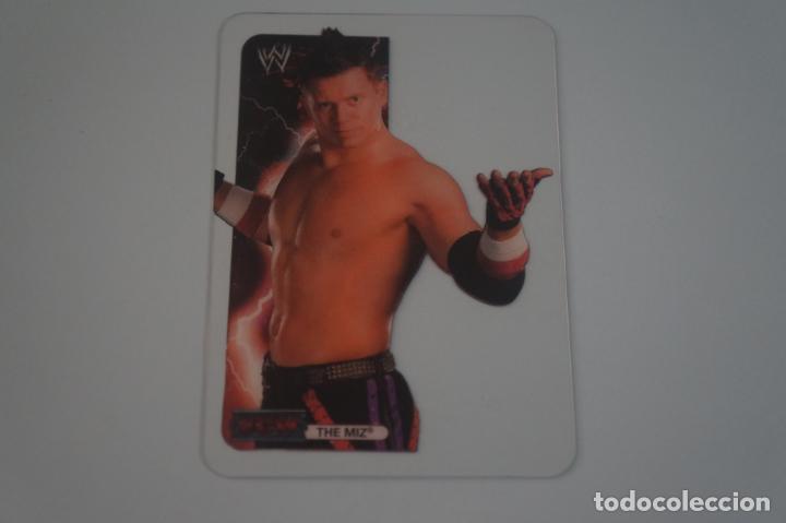 Coleccionismo Cromos antiguos: LAMINCARD DE WWE PRESSING CATCH N&ordm; 98 DEL &Aacute;LBUM WWE COLLECTION A&Ntilde;O 2008 DE MUNDICROMO