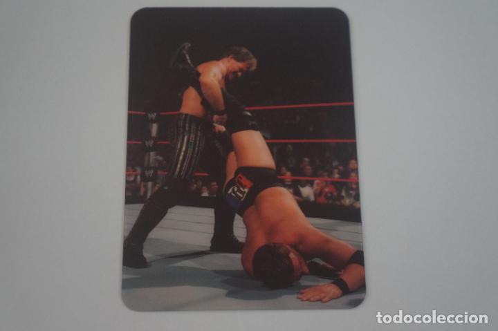 Coleccionismo Cromos antiguos: LAMINCARD DE WWE PRESSING CATCH N&ordm; 142 DEL &Aacute;LBUM WWE COLLECTION A&Ntilde;O 2008 DE MUNDICROMO