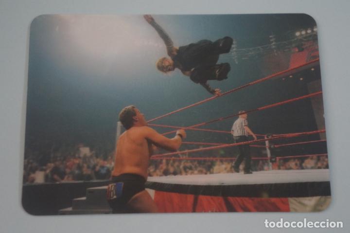 Coleccionismo Cromos antiguos: LAMINCARD DE WWE PRESSING CATCH N&ordm; 143 DEL &Aacute;LBUM WWE COLLECTION A&Ntilde;O 2008 DE MUNDICROMO
