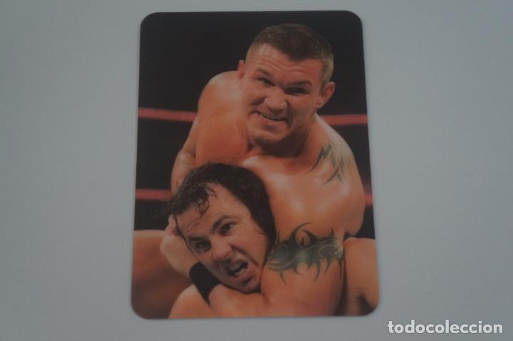Coleccionismo Cromos antiguos: LAMINCARD DE WWE PRESSING CATCH N&ordm; 150 DEL &Aacute;LBUM WWE COLLECTION A&Ntilde;O 2008 DE MUNDICROMO