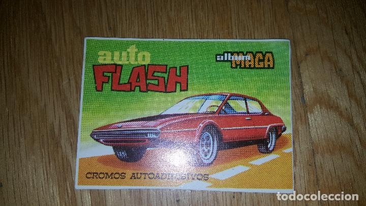 Coleccionismo cromos antiguos: Vale 5 Ptas. - Auto Flash - MAGA + 4 cromos - Foto 1