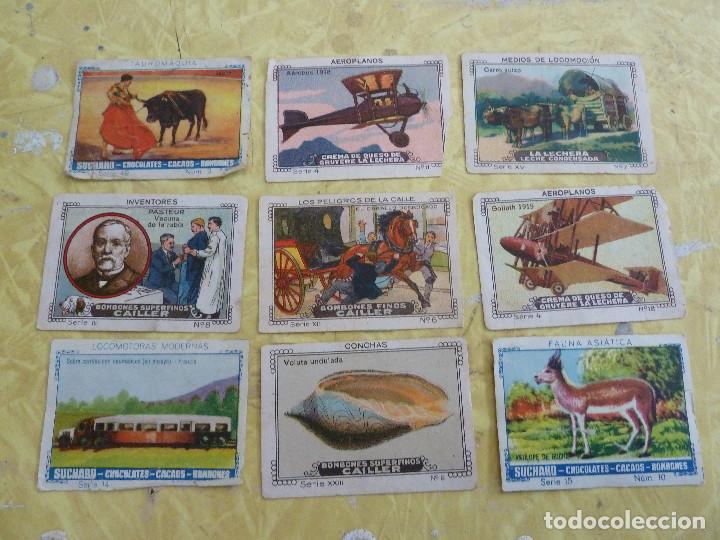 Coleccionismo cromos antiguos: LOTE DE 119 CROMOS DE CHOCOLATES SUCHARD - Foto 20